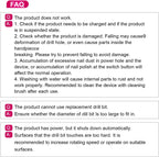 Maniküre Set Elektrisch, USB Wiederaufladbar Pediküre Set Fußpflege Elektrisch Nagelfeile mit 8 Aufsätze, LED-Licht, Nagelpflege für Schöne Hände und Füße, (Weiß, Roségold) MJQ005