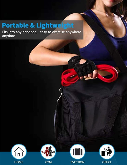 Resistance Bands, 5 Levels Resistance Pull Up Bands Set with Door Anchor, Handles, Pull Up Assistance Bands for Calisthenics, Bodyweight Training, Muscle Toning, Yoga, Stretch Mobility