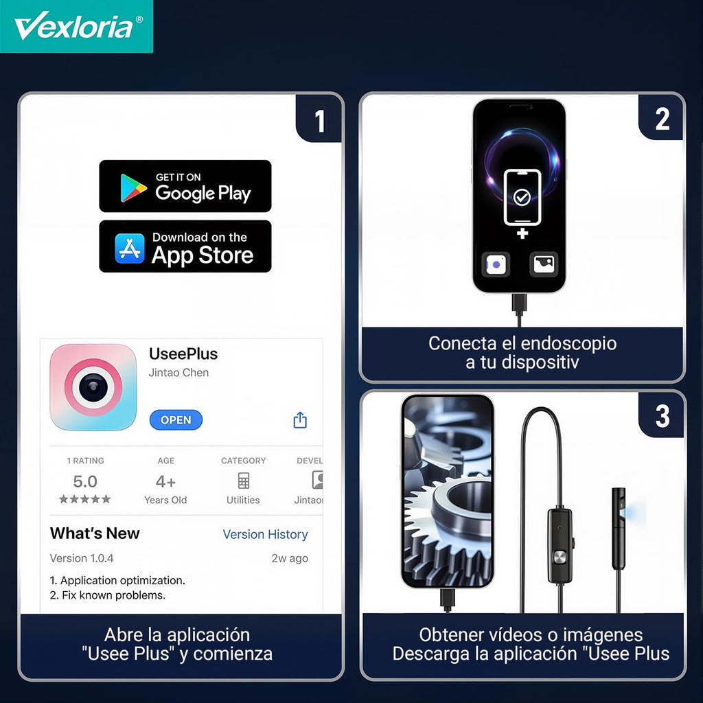 Caméra d'inspection endoscopique, caméra endoscopique HD 1920p, endoscope pour mobile avec sonde de 7,9 mm et 8 LED, caméra d'inspection de canalisations étanche IP68 pour Android et iPhone (5 m) 