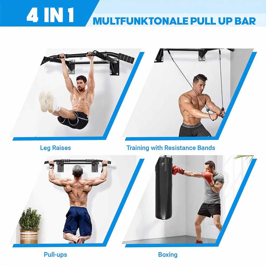 dominadas para Flexiones, Dominadas En Casa para TRX entrenamiento en casa, Pull Up Bar tubos de acero Max 200 kg