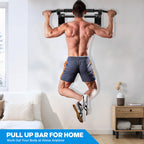 dominadas para Flexiones, Dominadas En Casa para TRX entrenamiento en casa, Pull Up Bar tubos de acero Max 200 kg