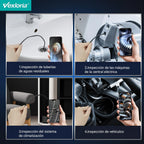 Caméra d'inspection endoscopique, caméra endoscopique HD 1920p, endoscope pour mobile avec sonde de 7,9 mm et 8 LED, caméra d'inspection de canalisations étanche IP68 pour Android et iPhone (5 m) 